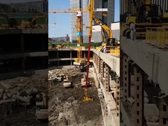 হেইড মেশিনারি থেকে clamshell বালতি সঙ্গে খননকারী টেলিস্কোপিক বাহু