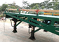 4 Legs Container / Truck Mobile Yard Loading Ramp 10 Ton With Hydraulic System